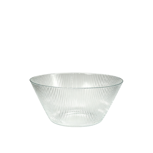 Radiance 22cm Clear Glass Serving Bowl
