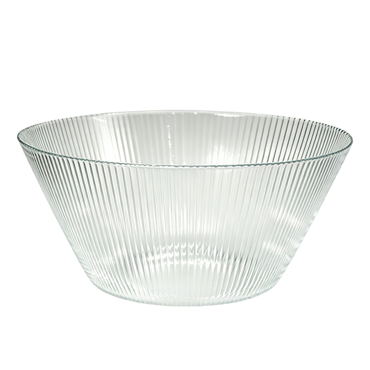 Radiance 33cm Clear Glass Deep Bowl