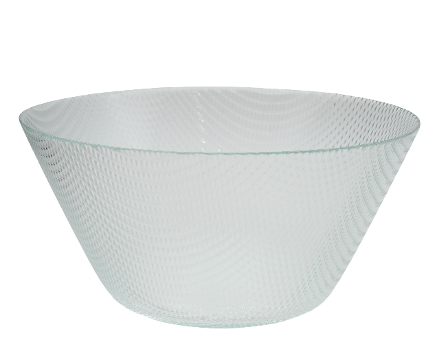 Radiance 33cm Clear Glass Deep Bowl