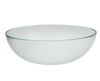 Glacier 28cm Clear Glass Shallow Bowl