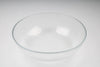 Glacier 28cm Clear Glass Shallow Bowl