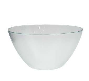 Glacier 29.5cm Clear Glass Deep Bowl
