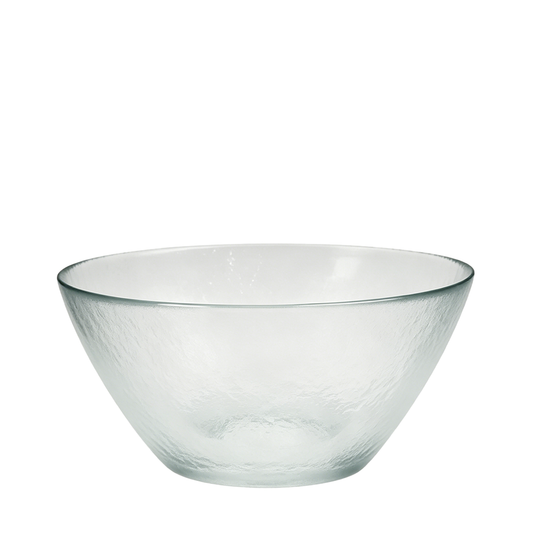 Glacier 29.5cm Clear Glass Deep Bowl