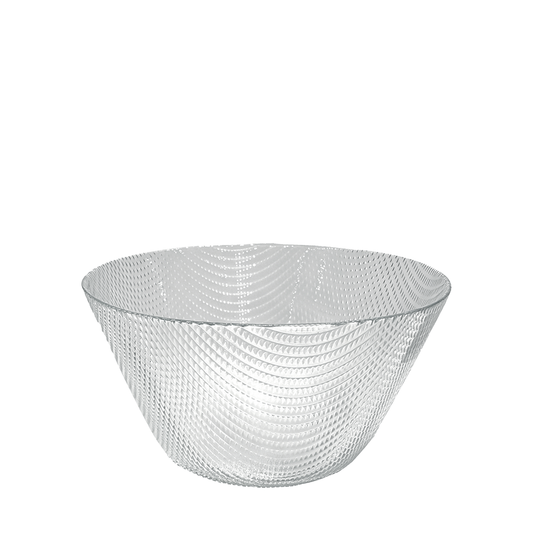 Calista 25cm Deep Glass Serving Bowl