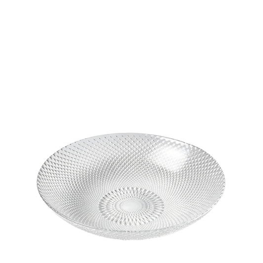 Calista 26cm Shallow Glass Serving Bowl