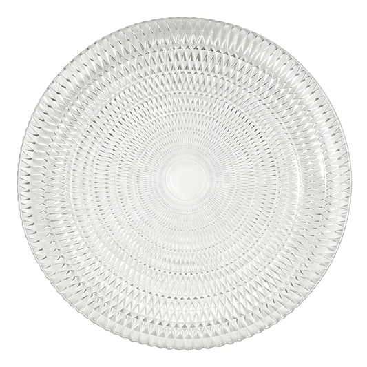 Calista 33cm Glass Serving Plate
