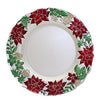 Classic Christmas 32cm Glass Charger