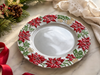 Classic Christmas 32cm Glass Charger