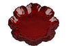 Opulence 16cm Glass Red Plate
