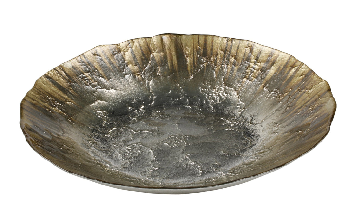Messina 40cm Glass Centrepiece
