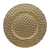 Tessa 32cm Gold Glass Charger