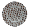 Tessa 32cm Silver Glass Charger