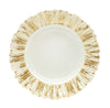 Capri 33cm Gold Glass Charger