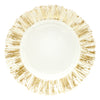 Capri 33cm Gold Glass Charger