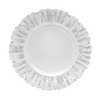 Capri 33cm Silver Glass Charger