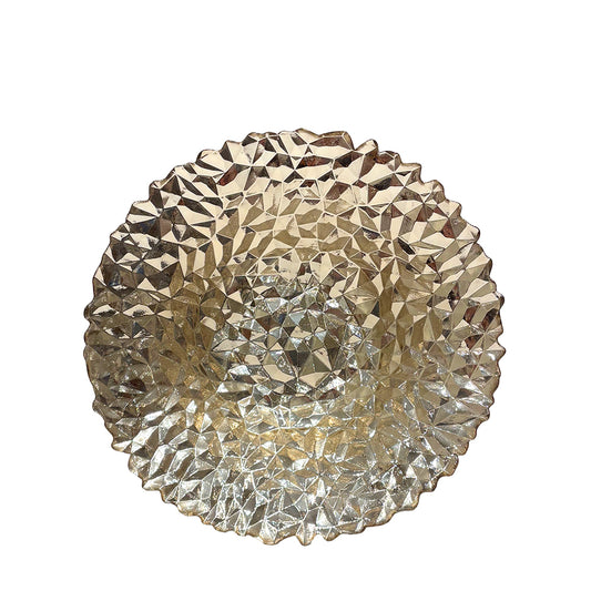 Petra 40cm Glass Centrepiece