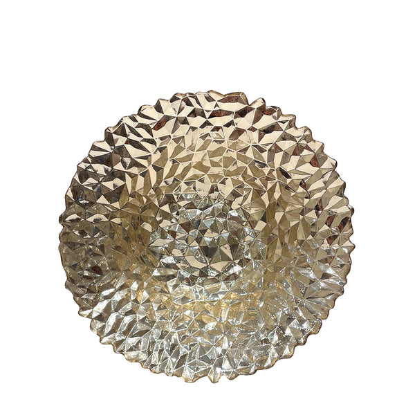 Petra 40cm Glass Centrepiece
