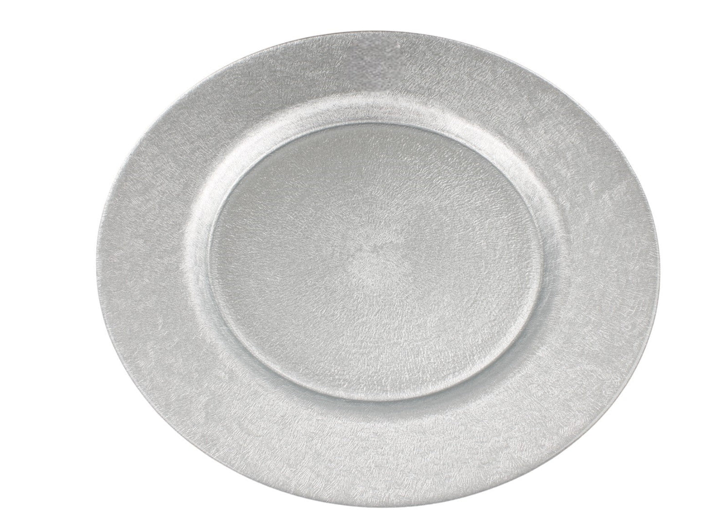 Symphony 32cm Silver Glass Charger