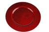 Symphony 32cm Red Glass Charger
