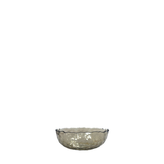 Olympia 20cm Glass Bowl, Coffee Lustre