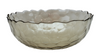 Olympia 25cm Glass Bowl, Coffee Lustre