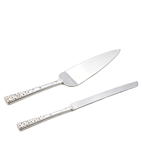 Cherish Crystals Cake Serving Set