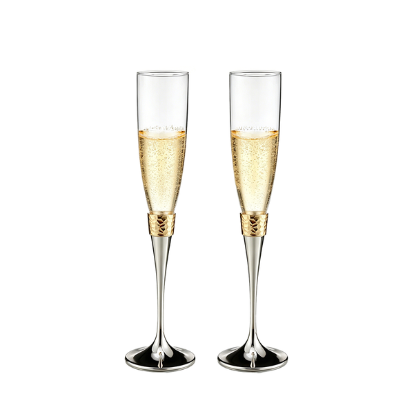 Zoe Champagne Flute Set of 2