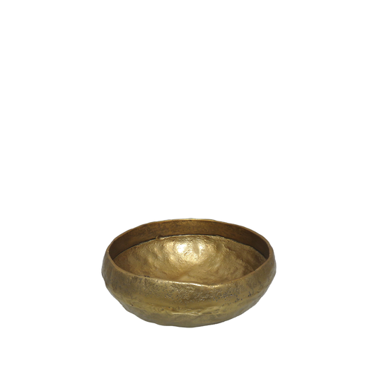 Layla Large Centerpiece Bowl 26 x 11cm, Gold Finish