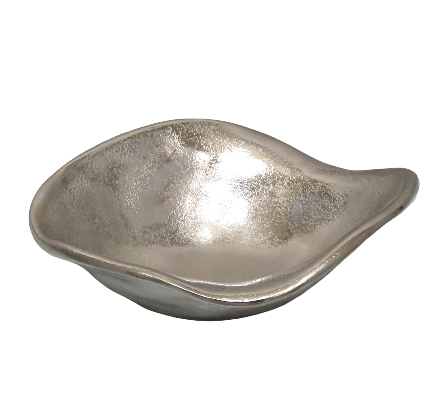 Olly Large Centerpiece 18 x 15cm, Nickel Finish