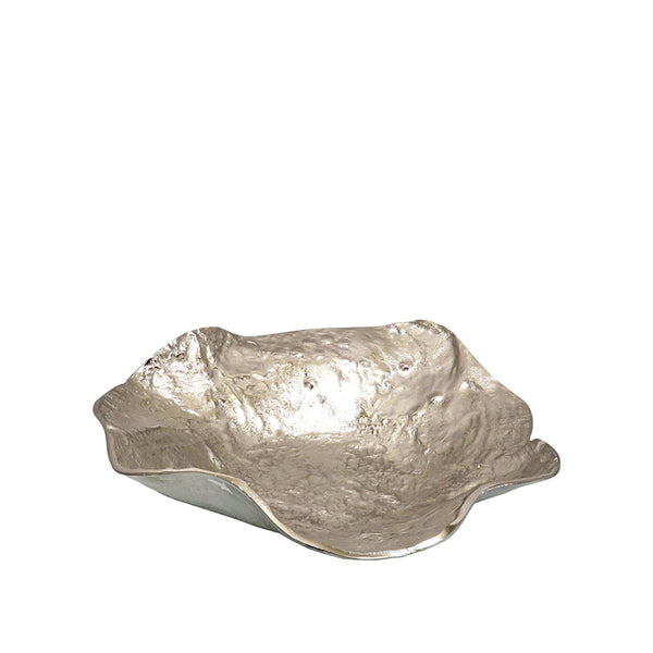 Dev Large Centerpiece 41 x 38cm, Nickel Finish