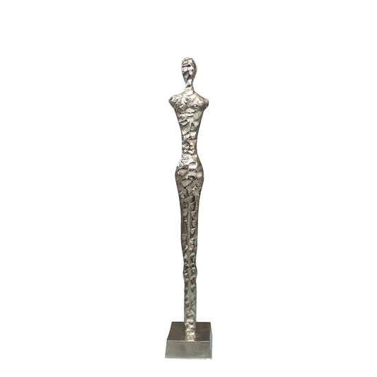 Ombra Small Sculpture 82cm H, Nickel Finish