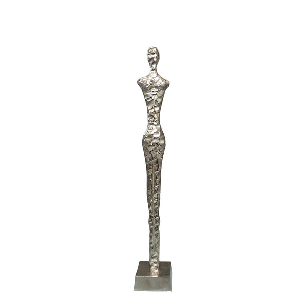 Ombra Small Sculpture 82cm H, Nickel Finish
