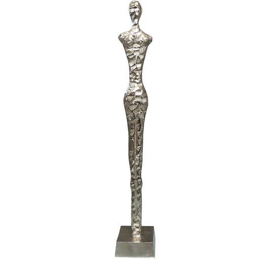 Ombra Large Sculpture 97cm H, Nickel Finish