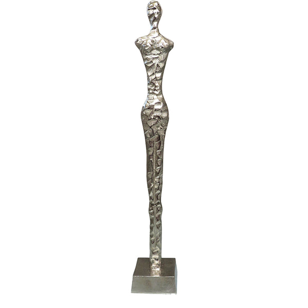 Ombra Large Sculpture 97cm H, Nickel Finish