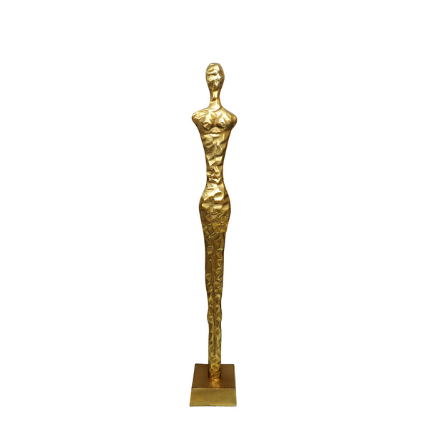 Ombra Small Sculpture 82cm H, Gold Finish