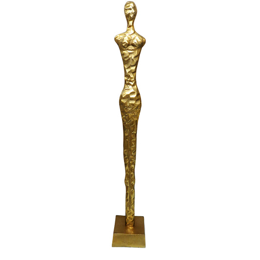 Ombra Large Sculpture 97cm H, Gold Finish
