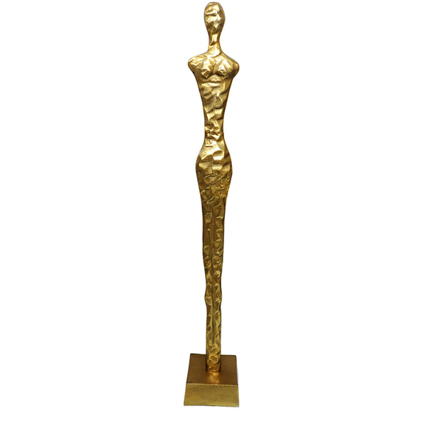 Ombra Large Sculpture 97cm H, Gold Finish