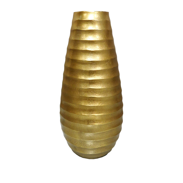 Emilia Large Vase 46cm, Gold Finish