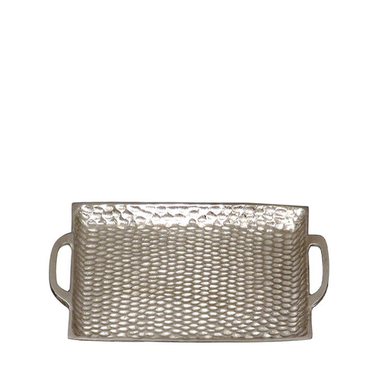 Jasper Large Tray 63 x 29cm, Nickel Finish