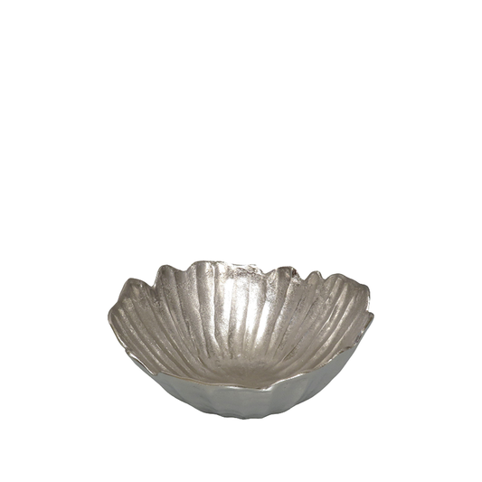 Emilia Small Bowl 31 x 30 x 14cm, Nickel Finish
