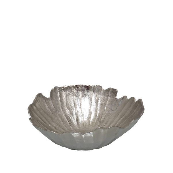 Emilia Large Bowl 38 x 37 x 15cm, Nickel Finish