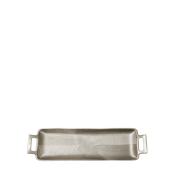 Kai Small Tray 58.5 x 15 x 5cm, Nickel Finish