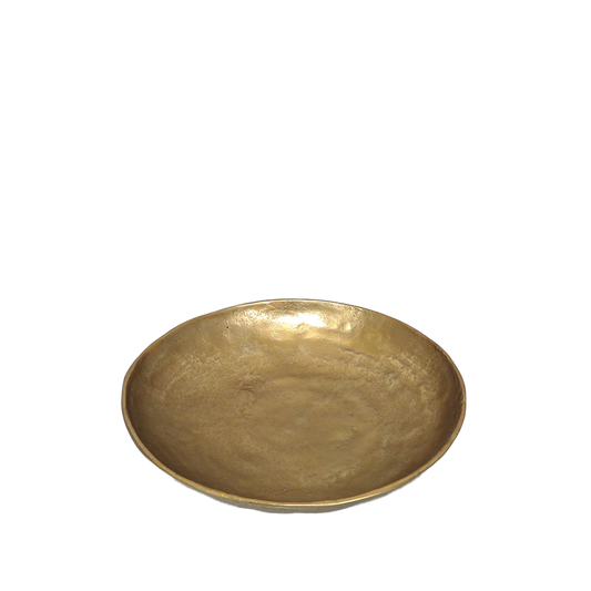 Laird Small Centerpiece 35cm D., Gold Finish