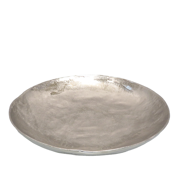 Laird Large Centerpiece 51cm D., Nickel Finish