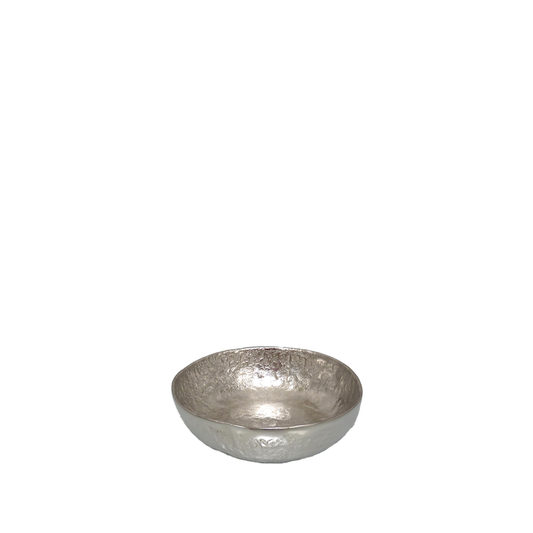 Laird Small Bowl 20 x 5.5cm, Nickel Finish