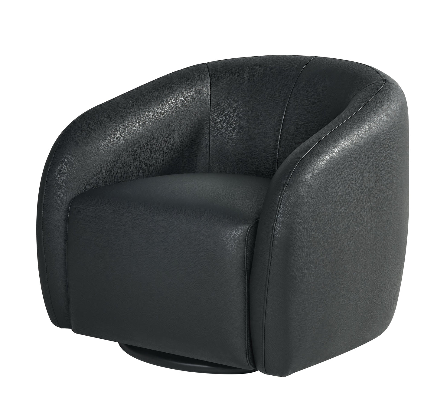 Harbord Chair Ebony Faux Leather