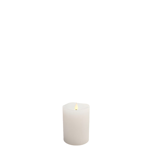 Flameless LED Candle White 3"Dia. X 4"H