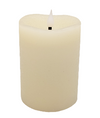 Flameless LED Candle Ivory 3"Dia. X 4"H