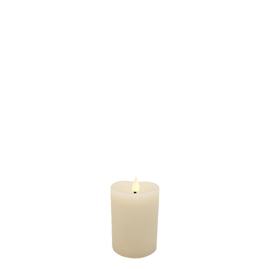 Flameless LED Candle Ivory 3"Dia. X 4"H