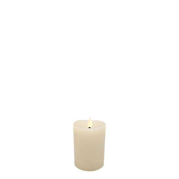 Flameless LED Candle Ivory 3"Dia. X 4"H